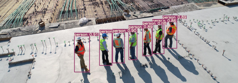 construction workplace safety detection with viso suite computer vision infrastructure