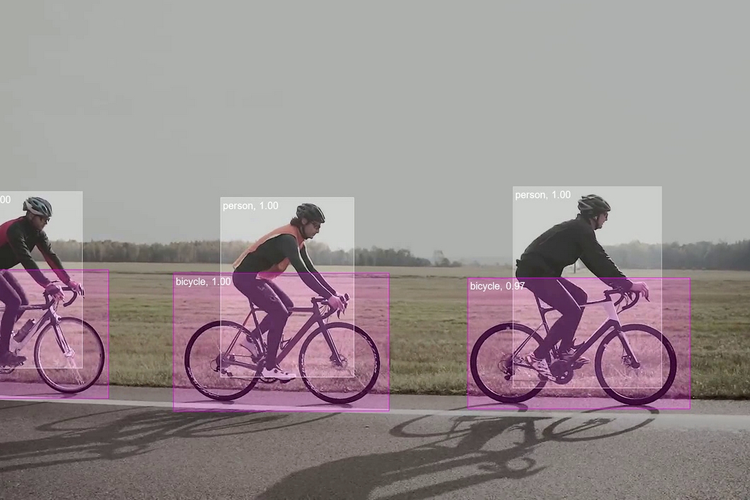 Object Detection Application with cyclists