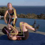 Real-time video human pose detection