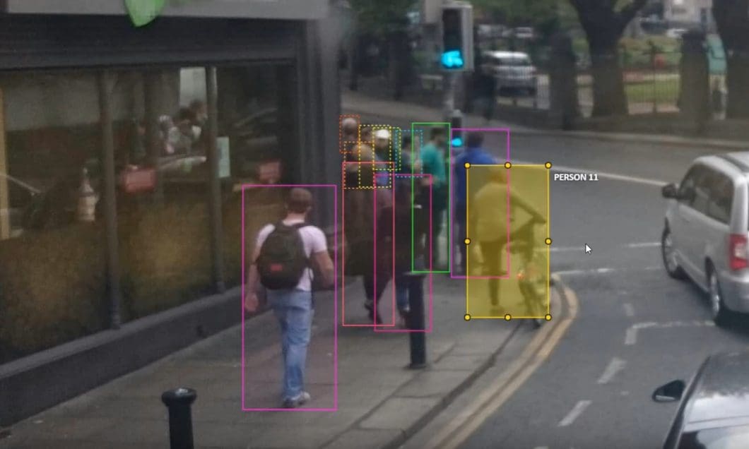 People image annotation example