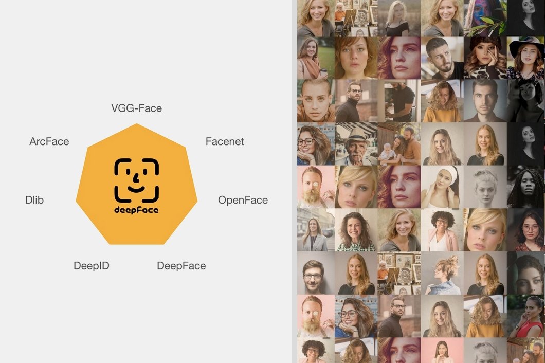 deepface library face recognition and deep learning facial analysis