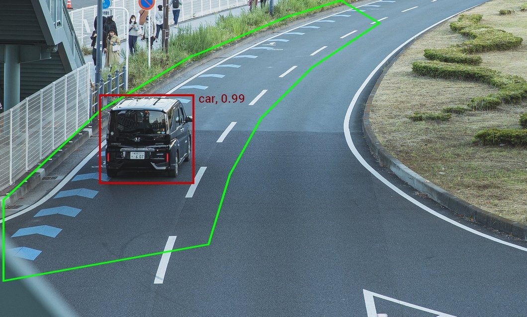 Night-Time Car Detection with AI Security Camera