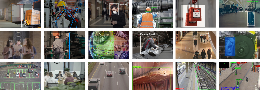 Computer Vision Applications built with Viso Suite