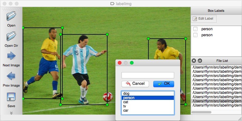 LabelImg Image Annotation Software