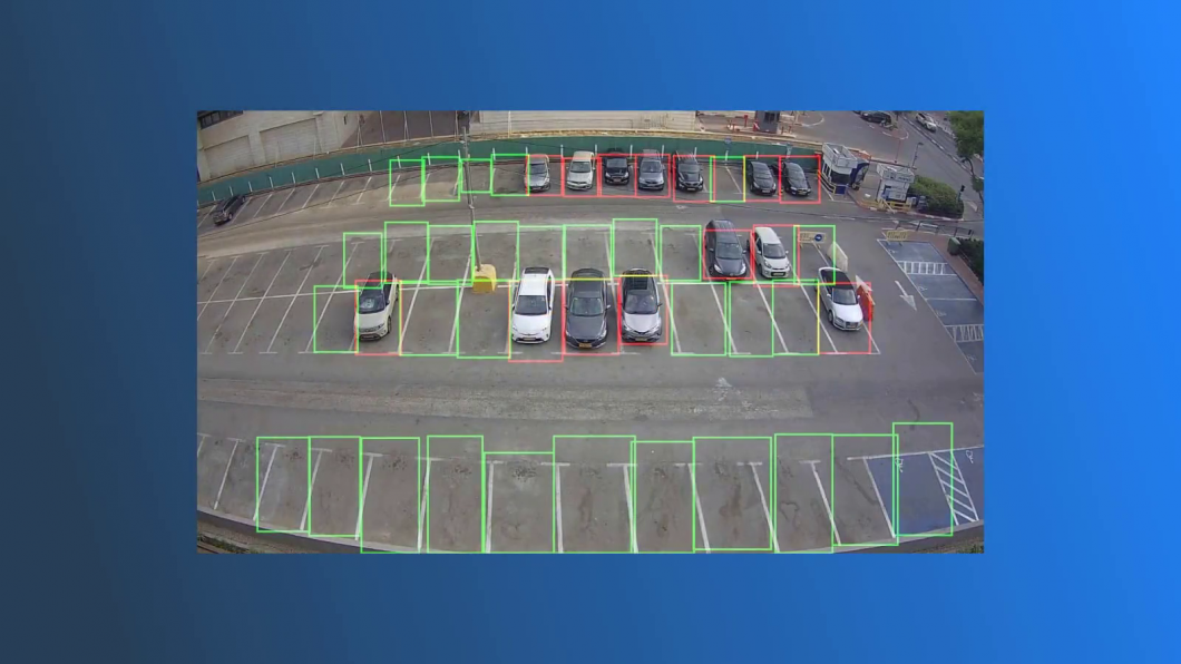 AI parking lot occupancy detection