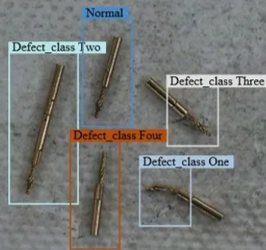 Visual defect detection application