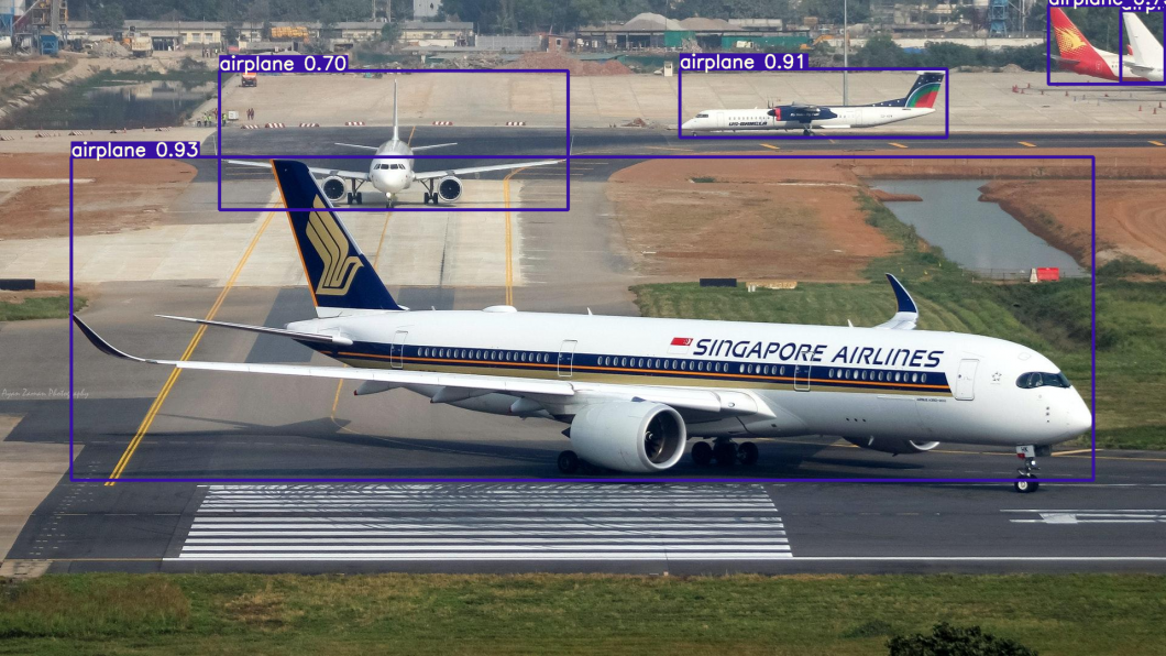 airplane-detection-yolov7-visoai