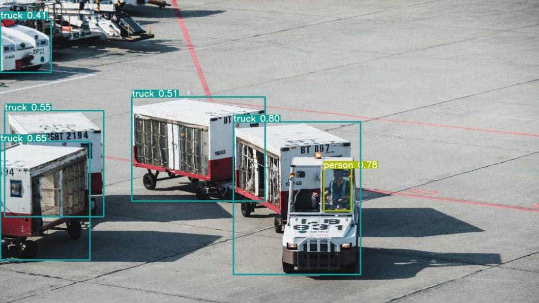 Cargo logistics system with computer vision