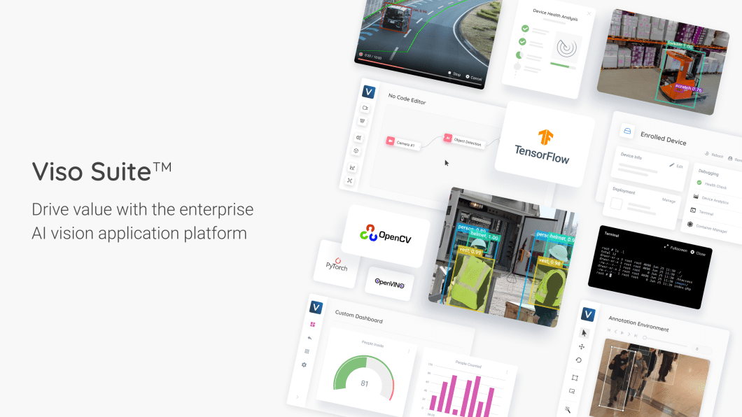 Viso Suite enterprise computer vision infrastructure