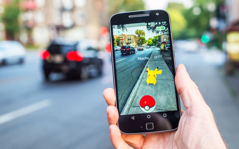 Pokemon Go used computer vision for an augmented reality experience in a video game