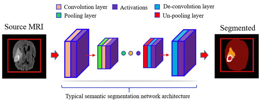 image showing typical process of segmentation