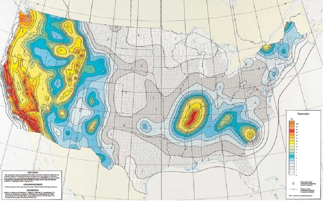 An Earthquake Map Visualization with the help of GIS Model