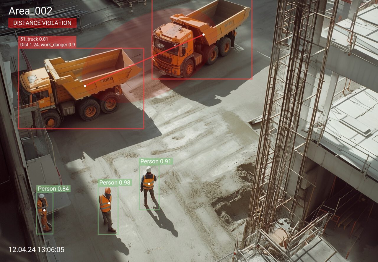 near miss and collision avoidance with computer vision