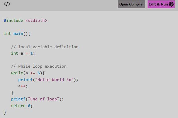 Structured Coding in C