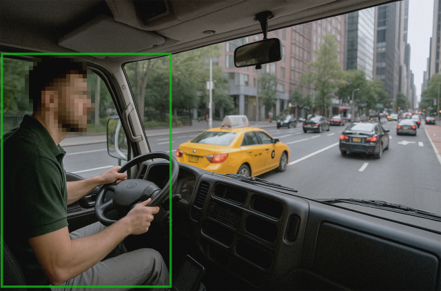 in cab driver detection
