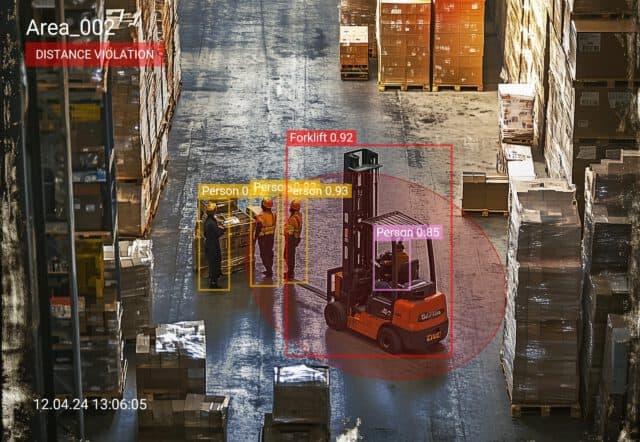 forklift detection with computer vision