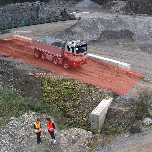safety zone monitoring in construction from Viso Suite
