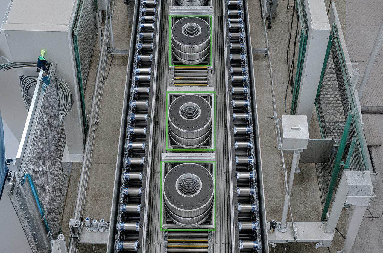 material flow rate monitoring