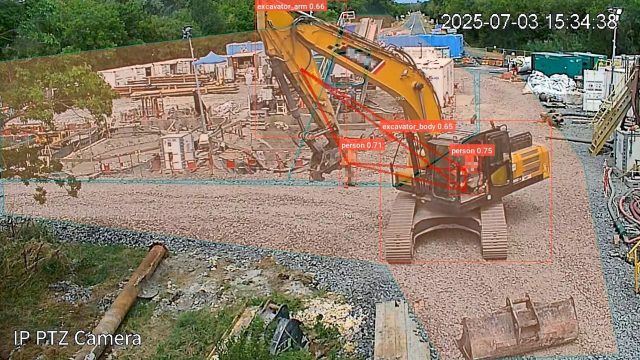 Proximity alerting with excavator for HDI