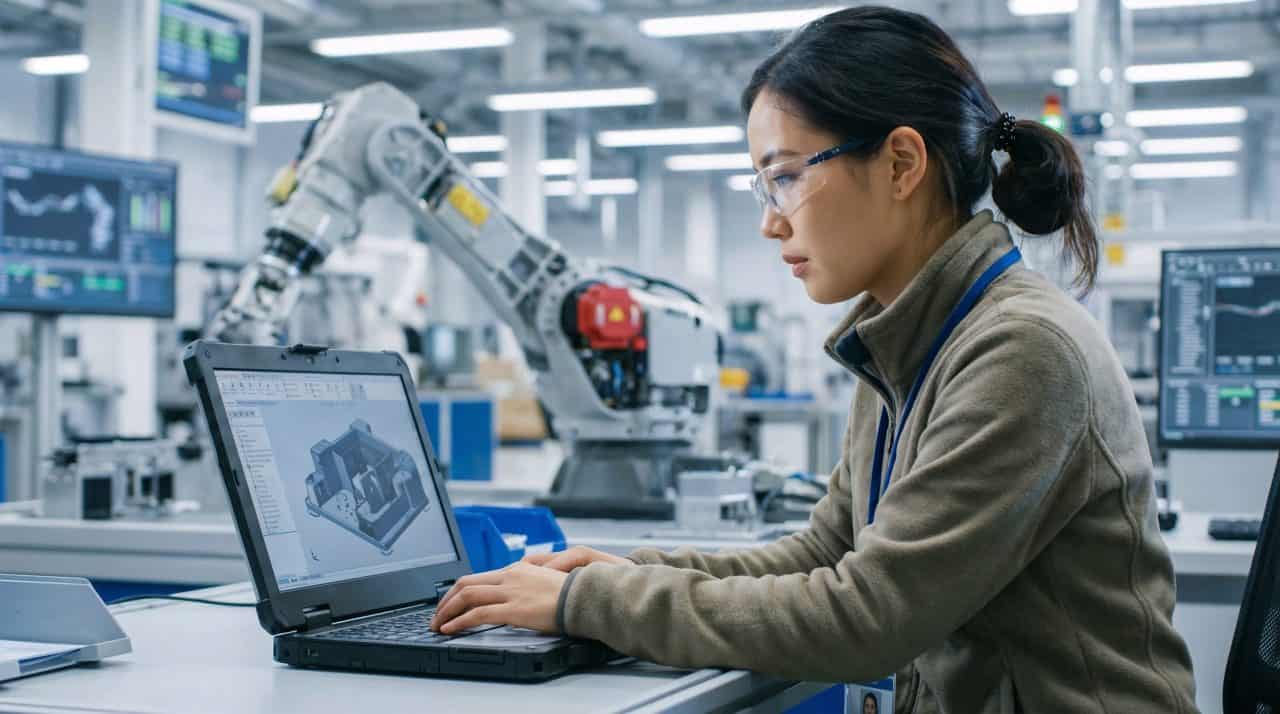 Safer workplace with AI Vision deployed